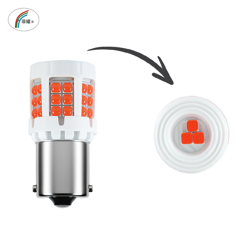 Car LED Reverse Turn Signal Light 1156/1157 3030 39SMD12-50V Truck Steering Brake Tail Light
