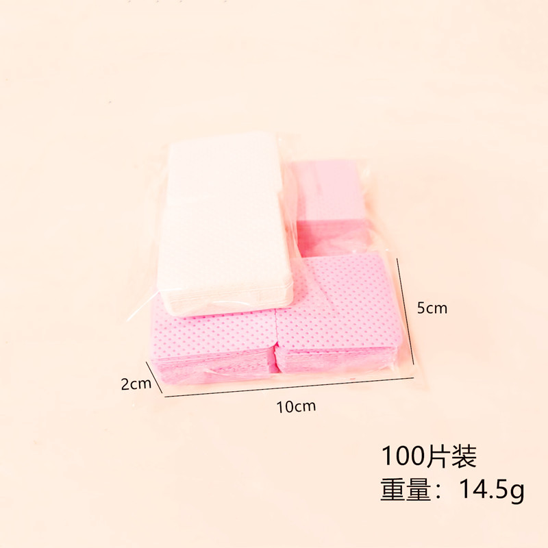 Limpiador mágico de uñas, algodón, pestañas, pegamento para pestañas