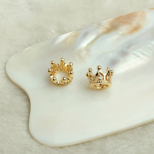 14K����ɫ�ʯ�ʹڴ���� diy�ֹ��Ʒ��� ñ��Ȧ���鴮�����