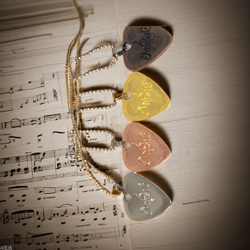 Guitarra de metal Pick guitarra eléctrica Bass Pick guitarra eléctrica collar de metralla Pick instrumento musical Accesorios