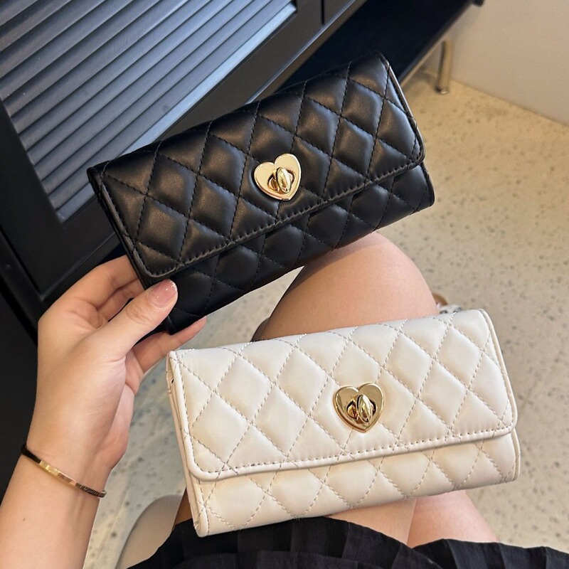 Simple Large Capacity Women's Long Cross-border Wallet 30% Fold European and American Folding Wholesale Short Coin Purse Card Case Mobile Phone Bag