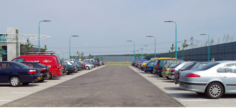 Led shoebox light Application