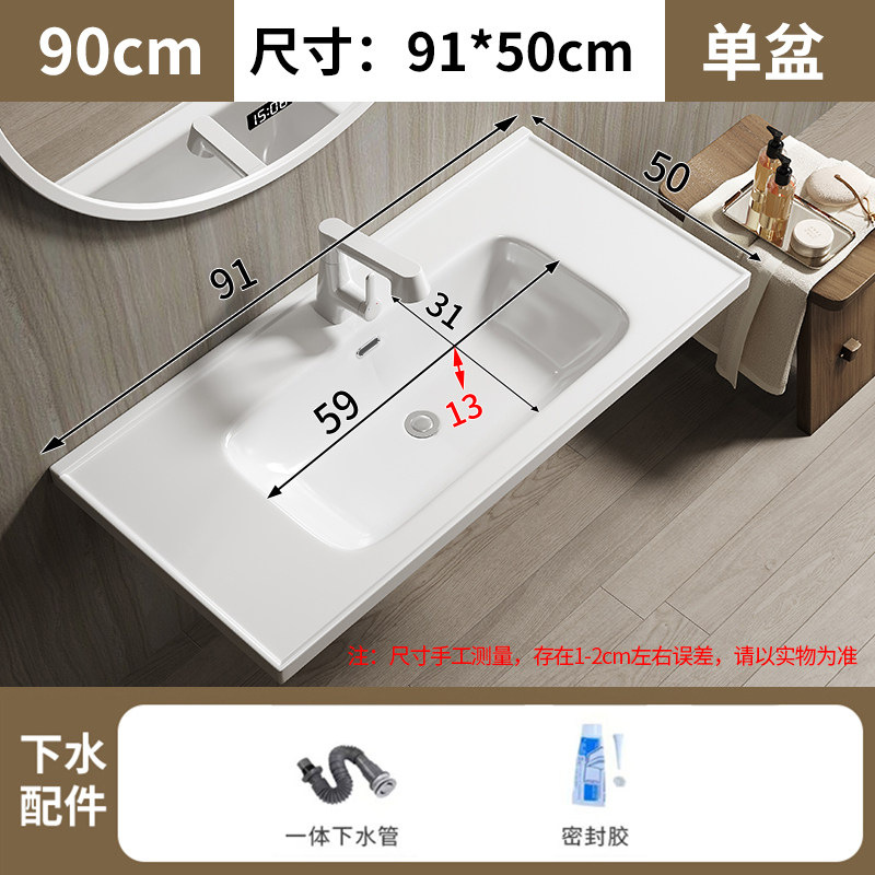 Cerámica en la mesa de la bañera de una sola bañera alrededor de la bañera de agua de la bañera de la bañera de la mano de la bañera de cerámica soporte personalizado image 10
