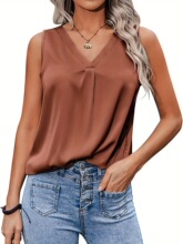 D 47356 V Neck Sleeves Blouse �����r��