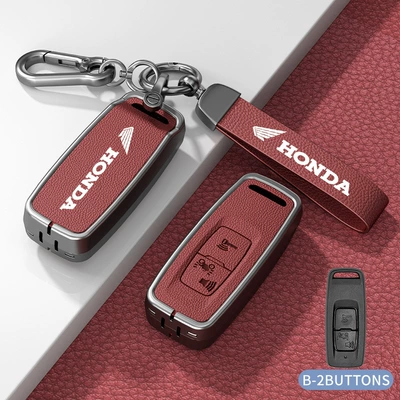 Car key bag, Protective Shell - standard-model-b-volcano-red-zinc-alloy-case-hardware-bracelet