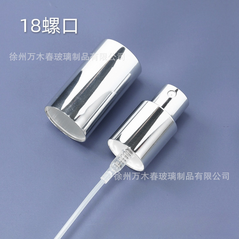 厂供13口15口卡口香水瓶细喷雾金银黑色机器封口螺口喷头化妆品|undefined
