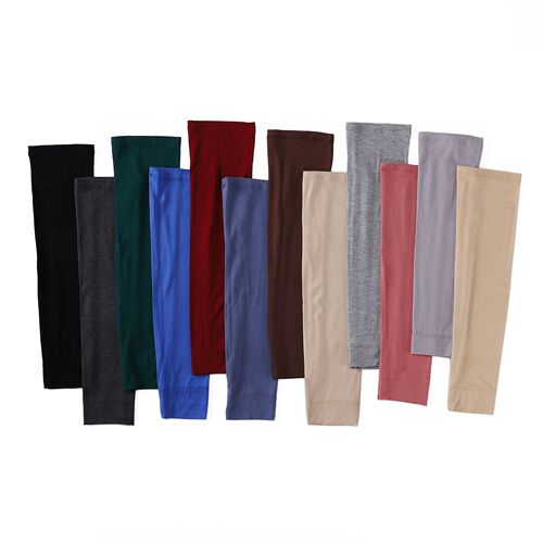 Modal solid color loose-fitting sun protection sleeve covers for outdoor activities, unisex driving arm guards, UV protection ice sleeves, thin sleeves