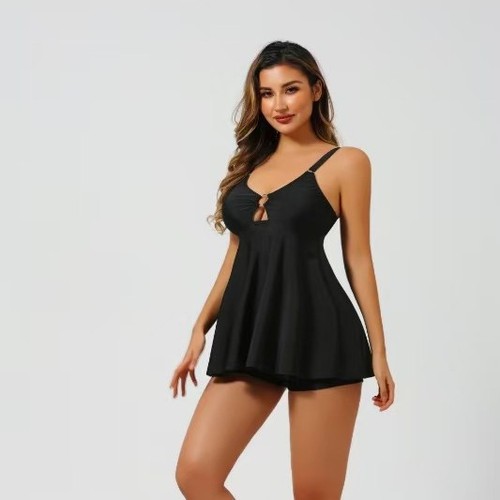 Summer 2025 Women's Bodycon Swimsuit Slimming Tankini Beach Pool Party Sexy Bikini