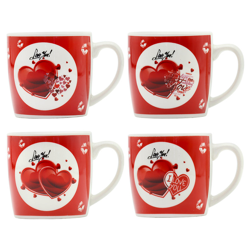 情人节彩盒咖啡杯