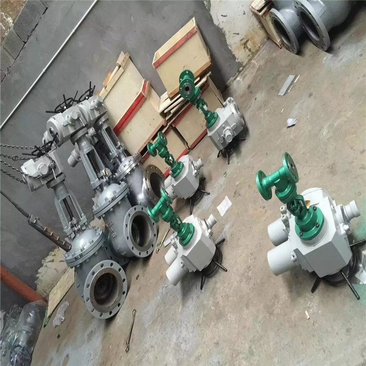 NKZ941H-16P 电动法兰真空隔离闸阀 NKZ941H 真空水封闸阀 DN200