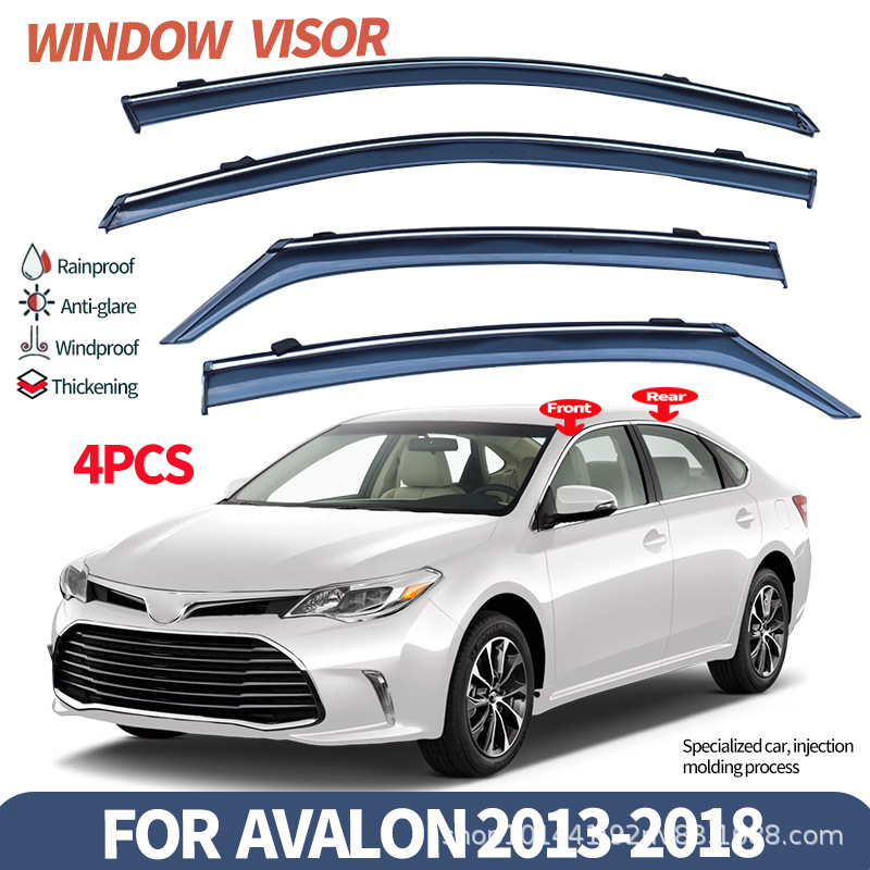 Suitable for Toyota Avalon Rainproof Window Rain Shield Avalon Xx40 13-18 Window Visor