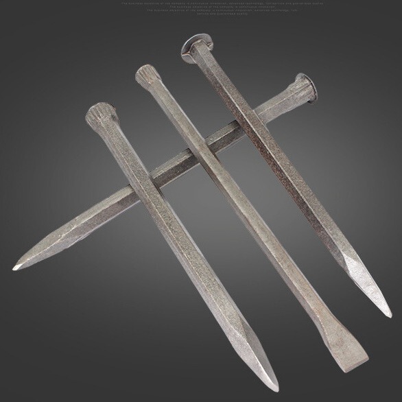 Masonry Chisel Flat Chisel Point Chisel Manual Cement Chisel Mason Chisel Alloy Tungsten Steel Chisel Flat Point Chisel