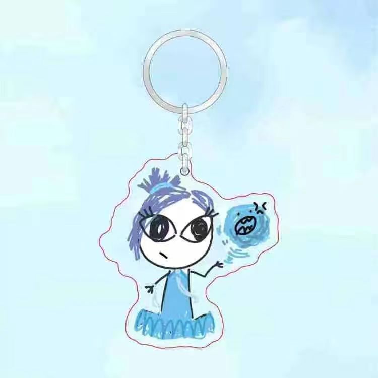 King of Glory Small Head Portrait, Cute and Funny Popular Cartoon Spoof Keychain, High-looking Sand Sculpture School Bag Small Pendant King of Glory Small Head Portrait, Cute and Funny Popular Cartoon Spoof Keychain, High-looking Sand Sculpture School Bag Small Pendant