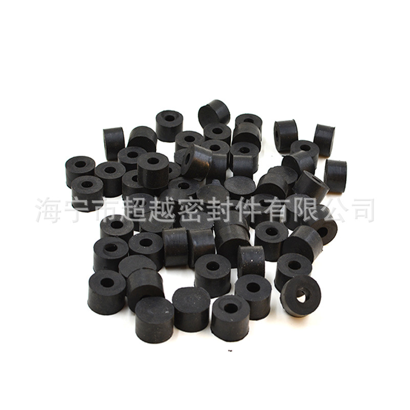 中央空调新款风机盘管配件小减震防振吊装穿丝杆带孔圆橡胶垫圈