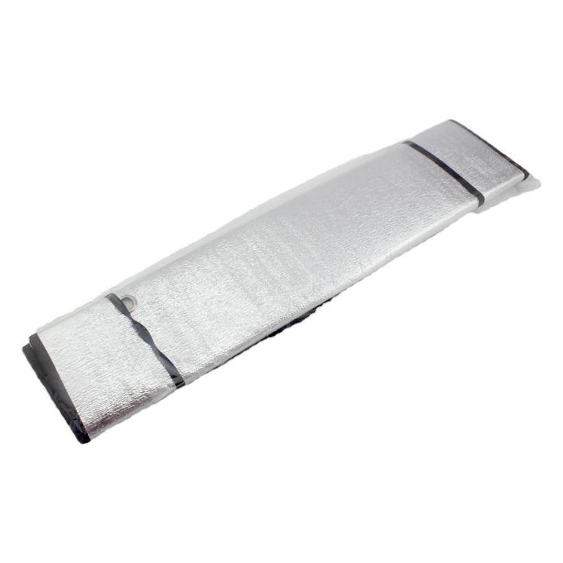 Parabrisas para coche, lado único plateado, tamaño 130*60cm, material espuma, anti-exposición y anti-nieve