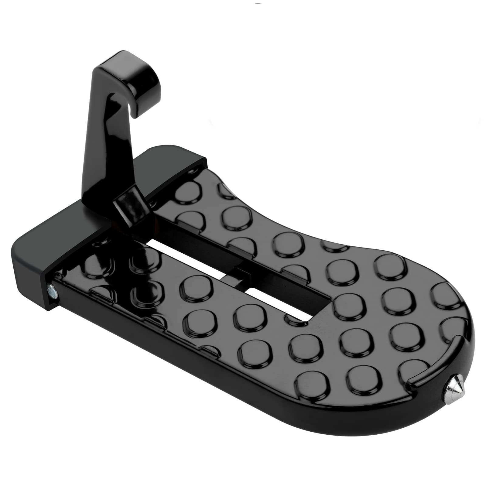 Multifunctional orange hook pedal car universal climbing car roof door lock folding pedal auxiliary ladder