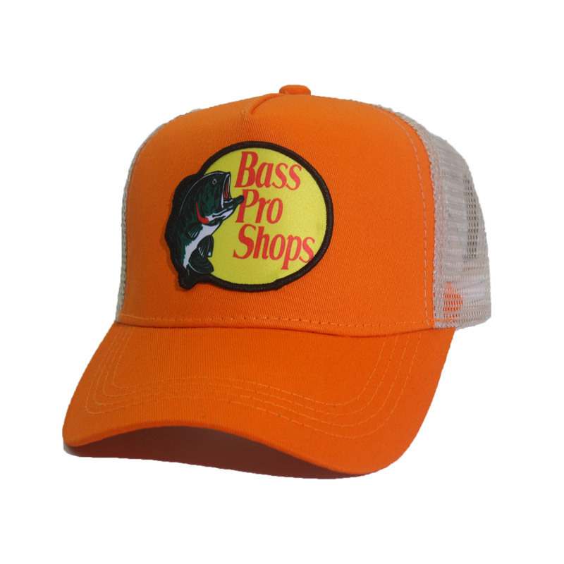 Cappello da baseball con animali Cappello con lingua d'anatra ricamato con ardiglione di pesce persico Cappello estivo per protezione solare in rete per animali da cartone animato per uomo e donna_voghion.com