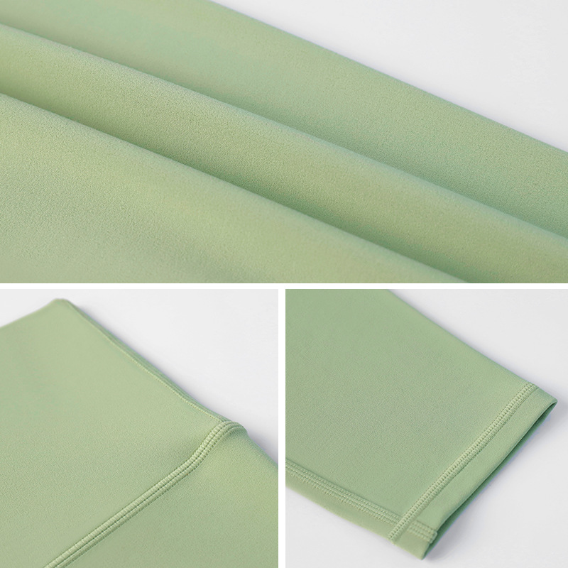 LAHN Yoga Fitness Honey Peach Hip Fitness Pantalones cortos de mujer anti-reducción de borde anti-avergonzamiento de montar pantalones deportivos