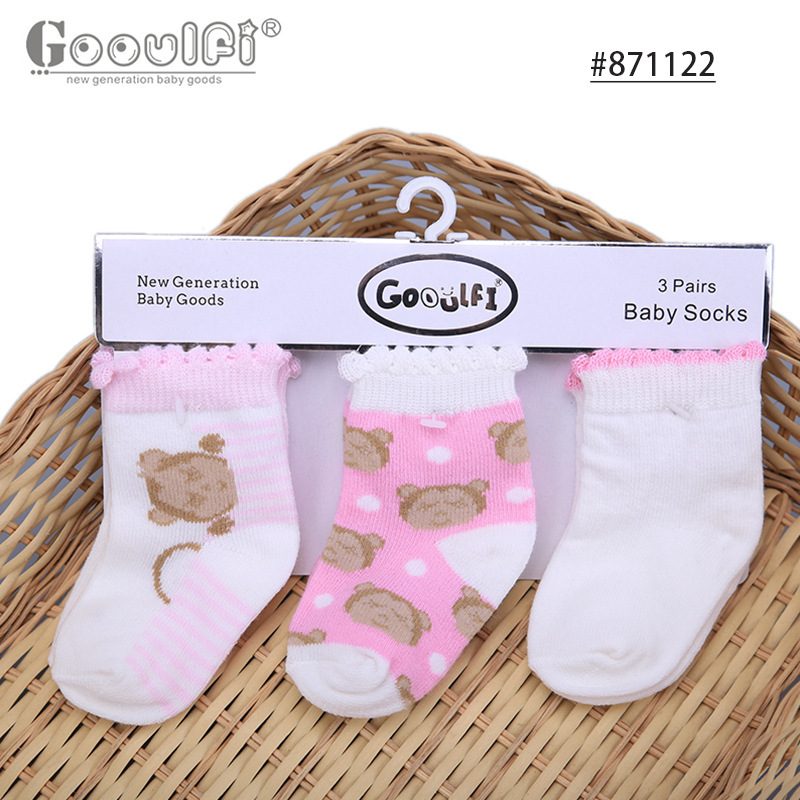 Foreign trade baby socks cute cartoon co...