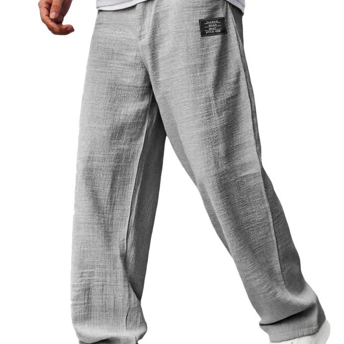 New 2025 Autumn Casual Men's Pants, Solid Color Long Pants, Stylish Urban Pants