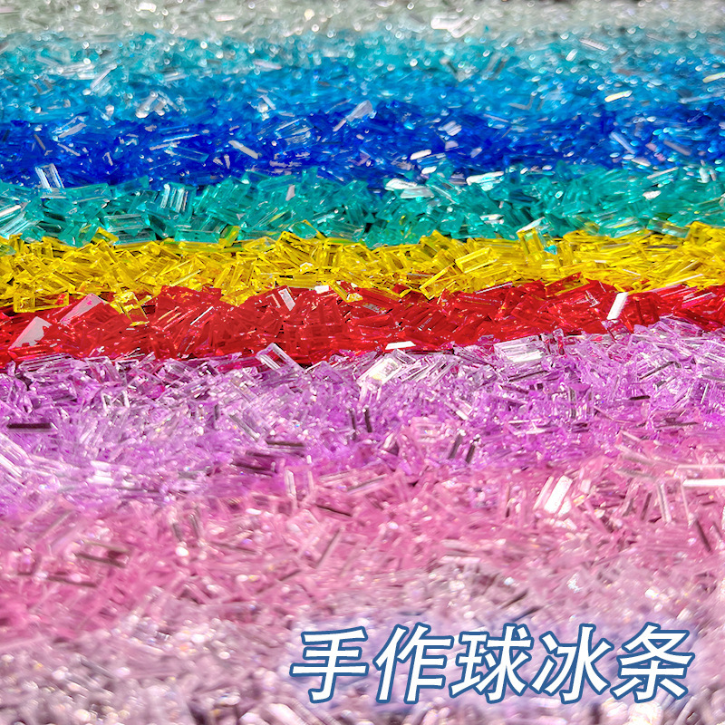 Ice Bar Handmade Ball Filling DIY Handmade Material Package Transparent Decorative Material Pinch Homemade Material