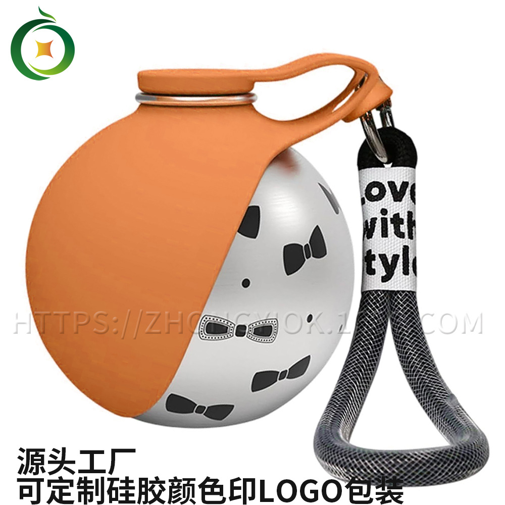 Cerveza de acero inoxidable para mascotas plegable cerveza de silicona para perros y gatos alimentadores de agua al aire libre cerveza de agua portátil para pasear perros