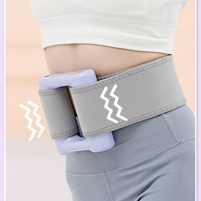 Fascia Ring Belt Fitness Waist Binding Belt Adjustable Fat-burning Slim Belly Band Massage Belt Portable