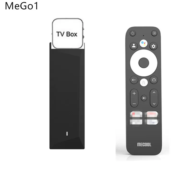 MeGo1 ТВ-приставка, 4K HD, 5G, двухдиапазонный Wi‑Fi, Bluetooth, медиаплеер с голосовым управлением