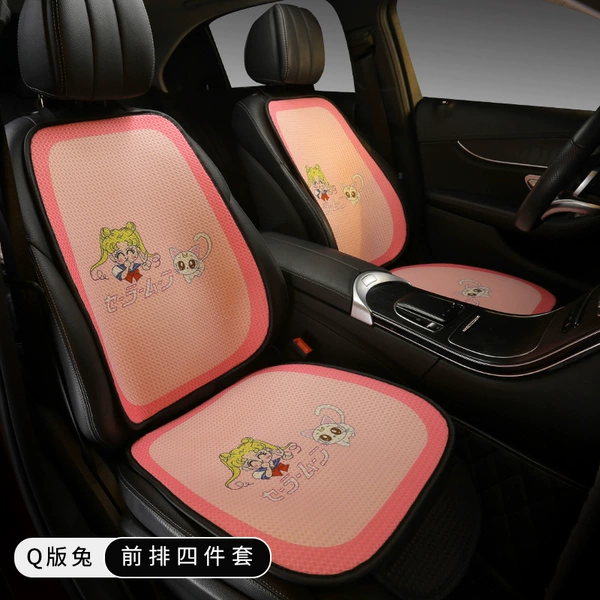 Q version rabbit [split head two seats]