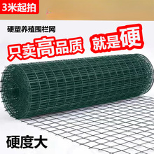 铁丝网围栏加硬塑钢丝网养鸡网养殖防护网圈地果园隔离栅栏爬藤网