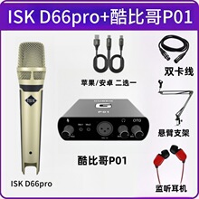 ISK D66pro手持专业动圈唱歌话筒录音棚演出专用主播直播麦克风