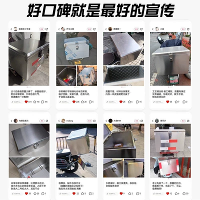 Motorcycle Electric Vehicle Rear: Motorcycle trunk