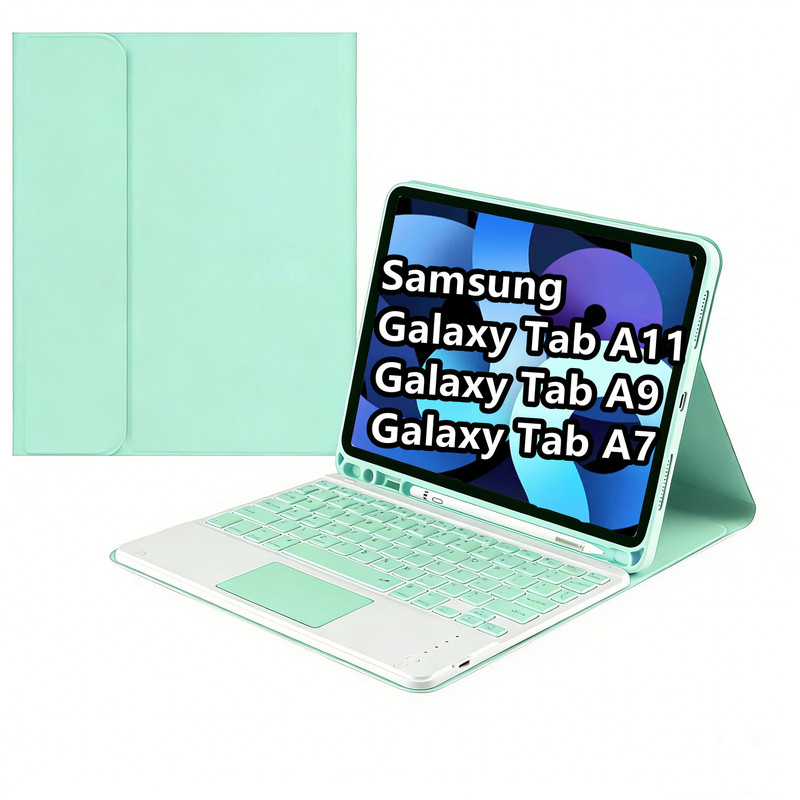 Suitable for Samsung Galaxy Tab A11 Tablet Protective Case Samsung 8.7inch Wireless Bluetooth Keyboard Set