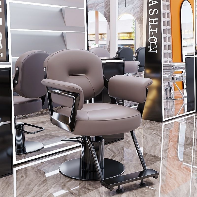 Barbería en línea silla de peluquería 26 sillas salón de peluquería especial barbería de moda nueva silla de corte de cabello de alta gama