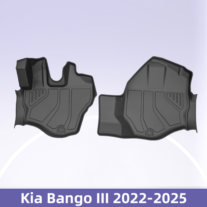Para KIA Bangga III 2022 - 2025 3D todo el tiempo TPE almohadilla de pie almohadilla del maletero
