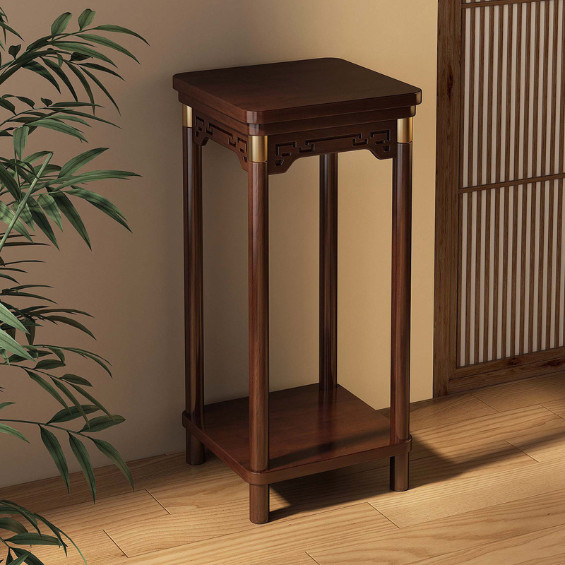 Chinese Flower Shelf Living Room Floor-Standing Multi-Layer Solid Wood Flower Shelf Balcony Potted Indoor Flower Pot Storage Rack Chinese Flower Shelf Living Room Floor-Standing Multi-Layer Solid Wood Flower Shelf Balcony Potted Indoor Flower Pot Storage Rack
