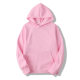 Foreign Trade Amazon Autumn and Winter Fleece Men's and Women's Sports Sweater Fashion Loose Couple's Hoodie Solid Color Top None