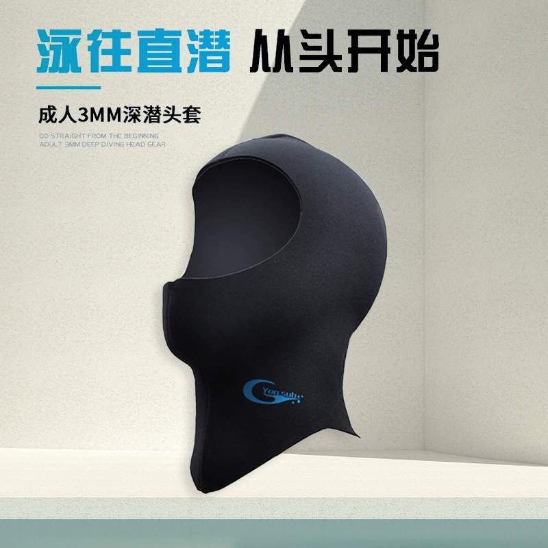 Шапочка для дайвинга YonSub 3 мм, зимняя шапочка для плавания, теплая и морозостойкая шапочка для снорклинга, оптовая продажа снаряжения для дайвинга, теплая маска для дайвинга