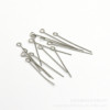 Accessory handmade stainless steel, golden beading needle, 0.5-0.6mm, 13-50mm, wholesale