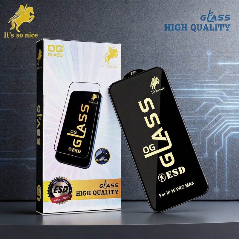 Suitable for Apple 16/15/14/13/12/11/Xr Full Series Anti-Static Og Silk-Printed Black-Edged Full-Screen Tempered Film Suitable for Apple 16/15/14/13/12/11/Xr Full Series Anti-Static Og Silk-Printed Black-Edged Full-Screen Tempered Film