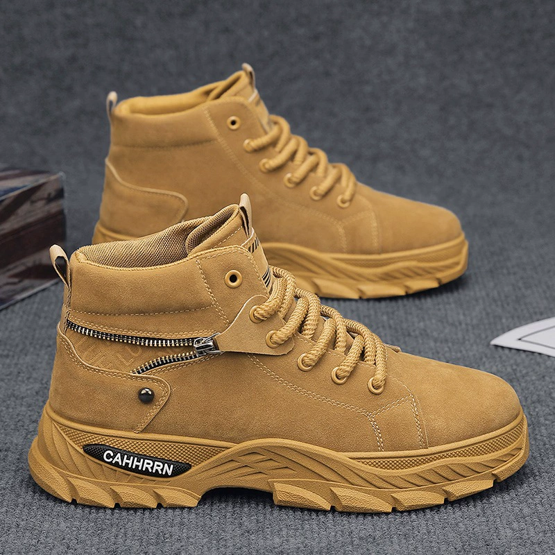 Мужские ботинки Martens K375, демисезонные ботинки‑челси с платформой, повседневные