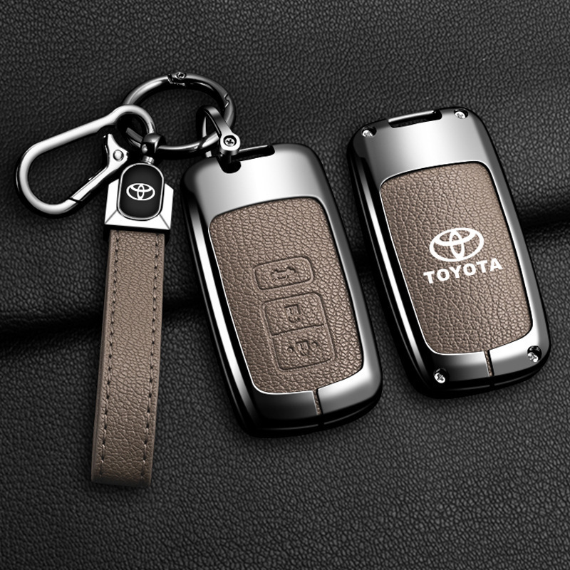 For new Toyota key set front Landa key case Sena Grayleiling men's buckle bullying key case