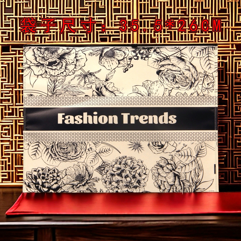 꽃 35.5*26CM-1 가방