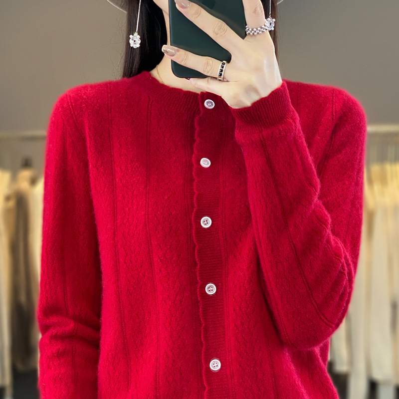 Woolen cardigan