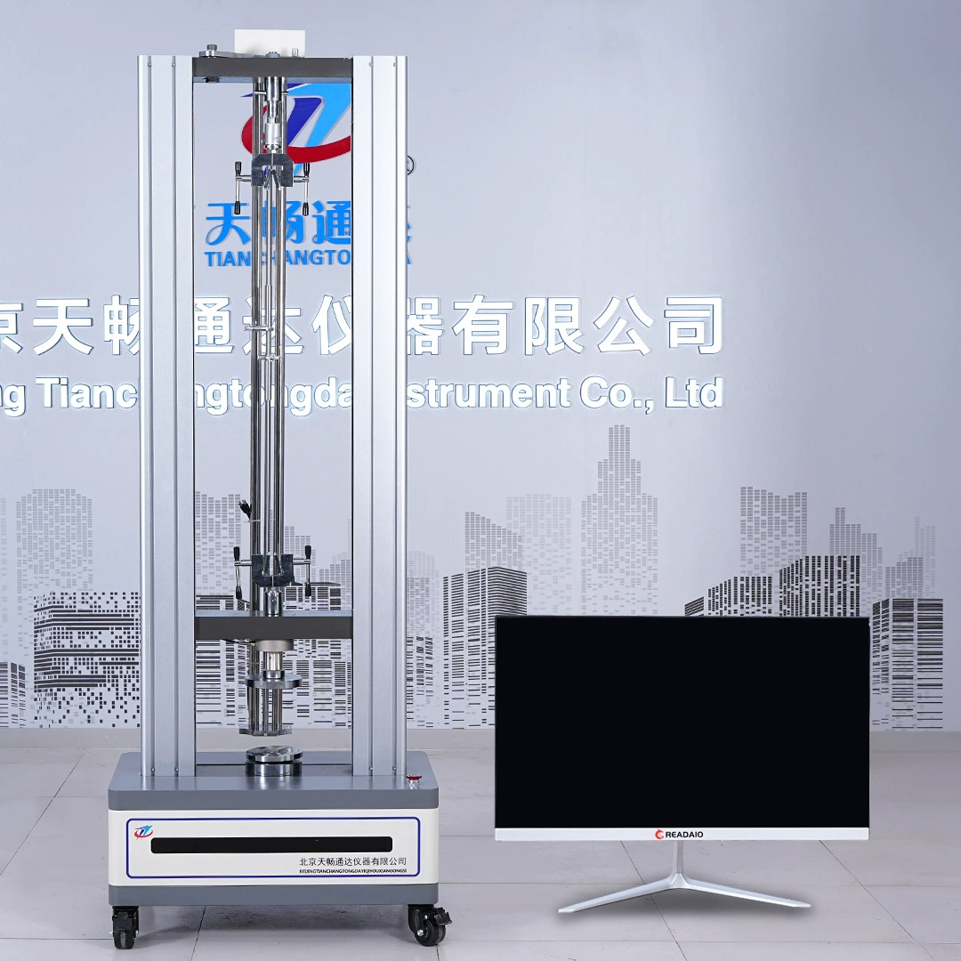 Цифровая универсальная испытательная машина Tiantongtongda с микрокомпьютерным управлением, 0,2–50 кН, прецизионная пружина, интеллектуальная точность