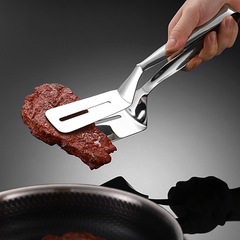 304 stainless steel steak spatula barbecue tongs fish tongs food tongs kitchen bread pancake Korean barbecue fish tongs