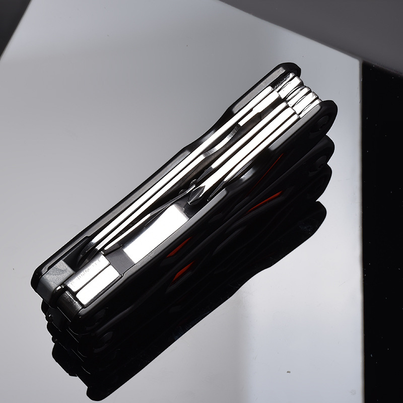 SQT Shunquan 1509 alicates multifunción plegables para llevar al aire libre y al aire libre, alicates de cuchillo de combinación