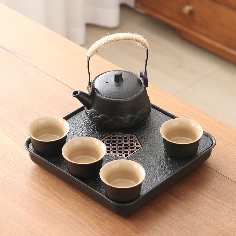 리프트 웨이브 포트 200ml+4컵+차 트레이