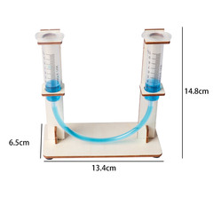 Intelligence Wood Puzzle Assembly Toy Science Project Tube Level DIY Handmade Model Wholesale Materials