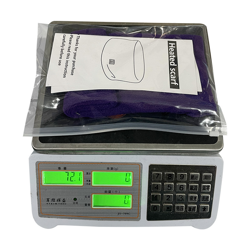 Venta al por mayor de tres engranajes USB calefacción eléctrica bufanda collar hombres y mujeres de calefacción inteligente cuello polar bufanda caliente a prueba de frío